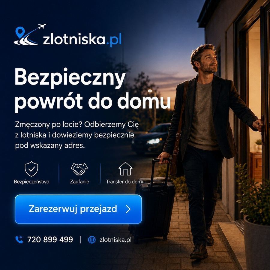Bezpieczny powrót do domu po przylocie